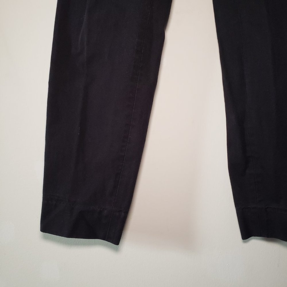 Everlane Black Side Zipper Ankle Pants 4 - Picture 4 of 9